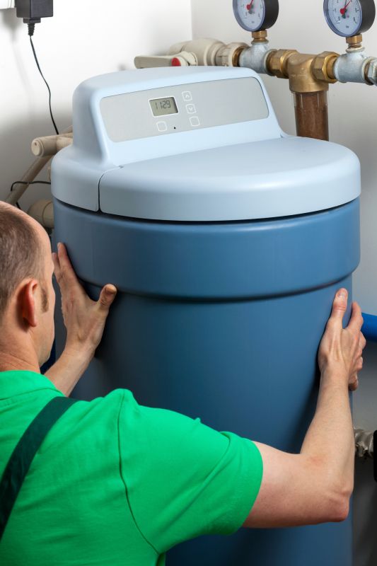 Water Softener Setup in a Home